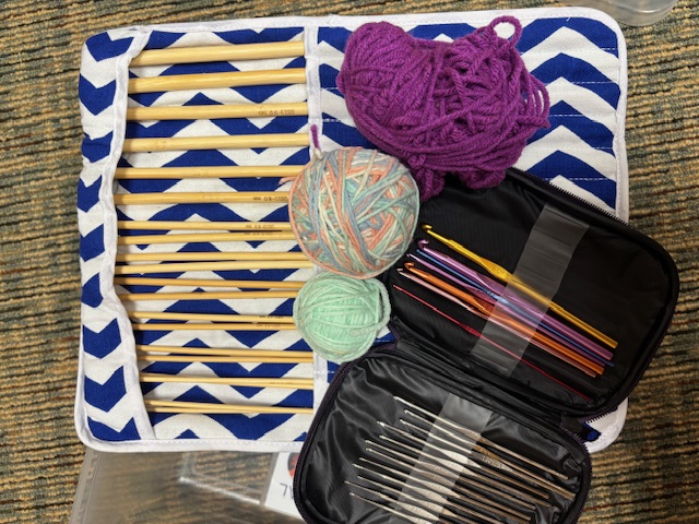 Fiber Art Kit at the library