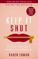 Image for "Keep It Shut"