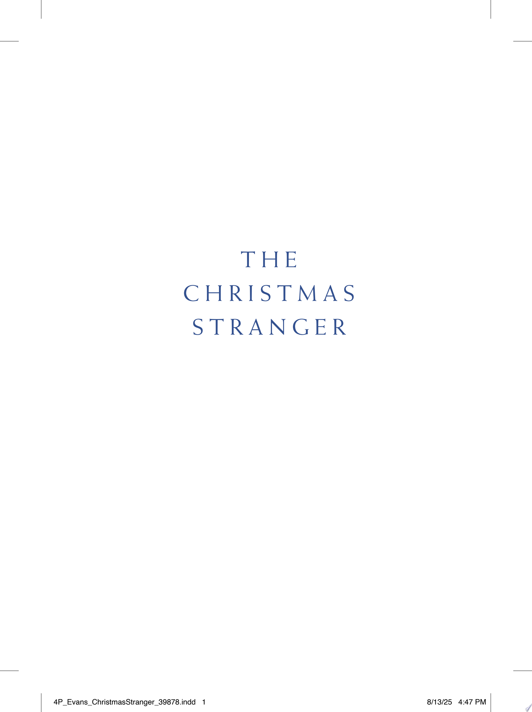 Image for "The Christmas Stranger"