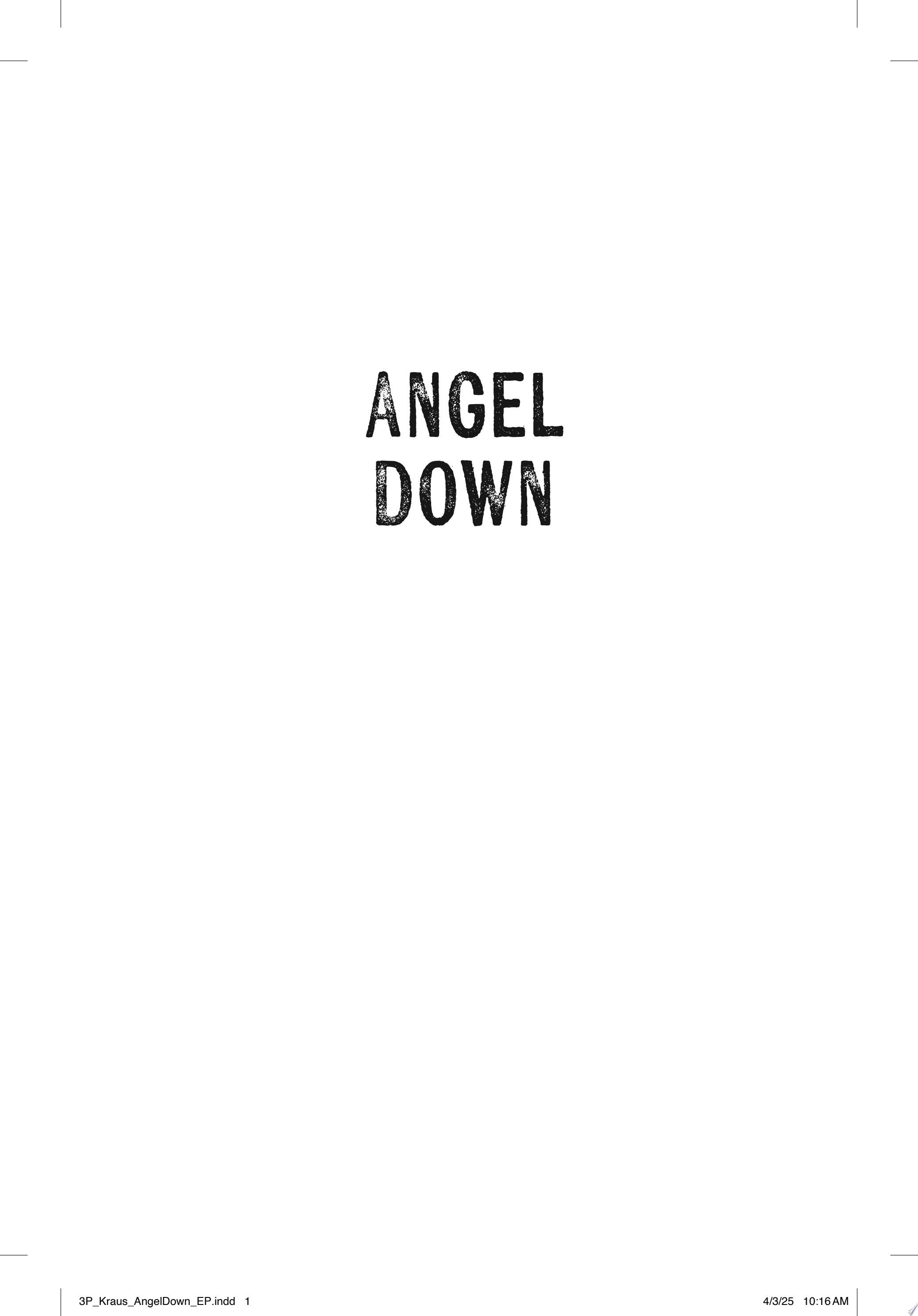 Image for "Angel Down"