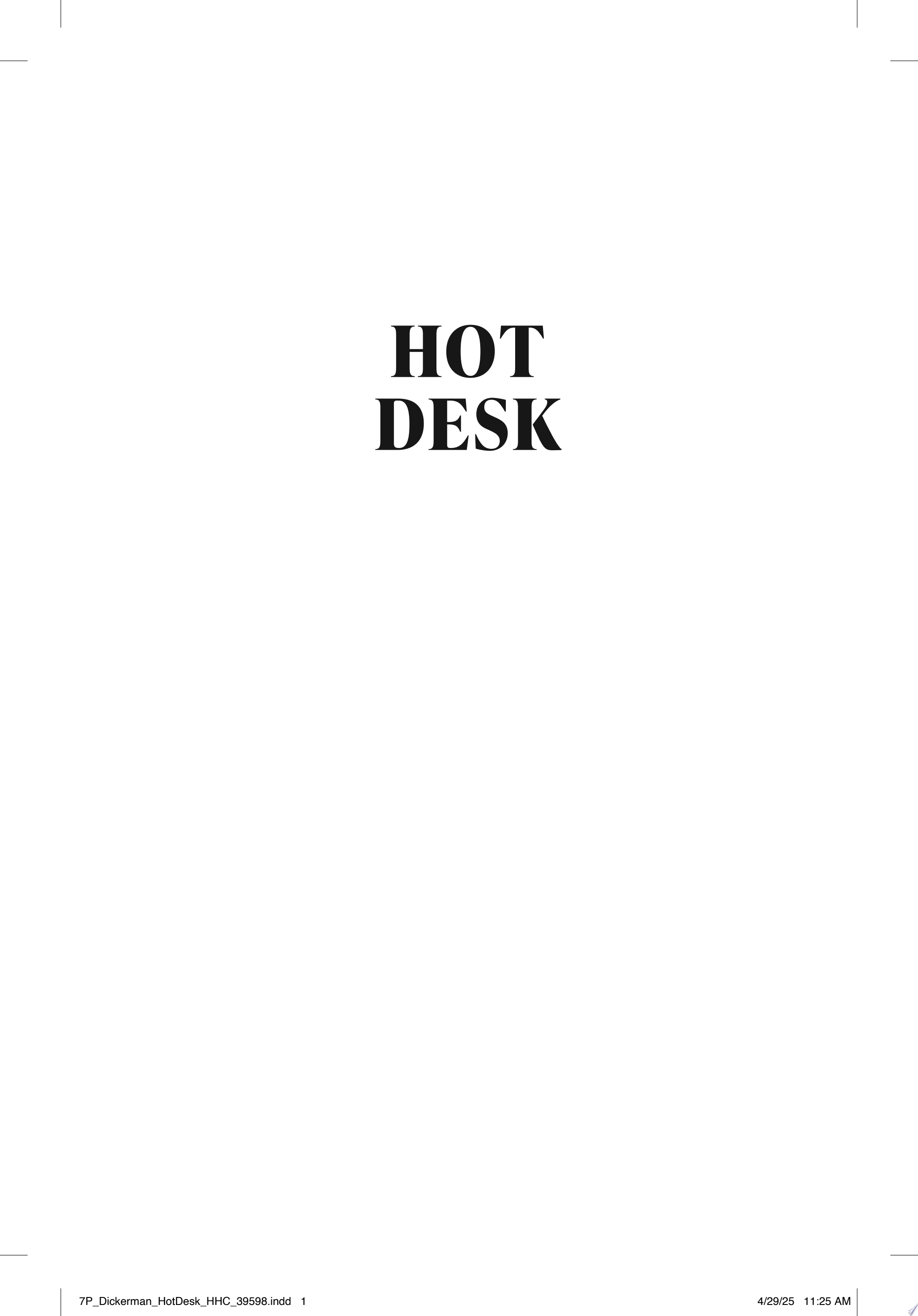 Image for "Hot Desk"