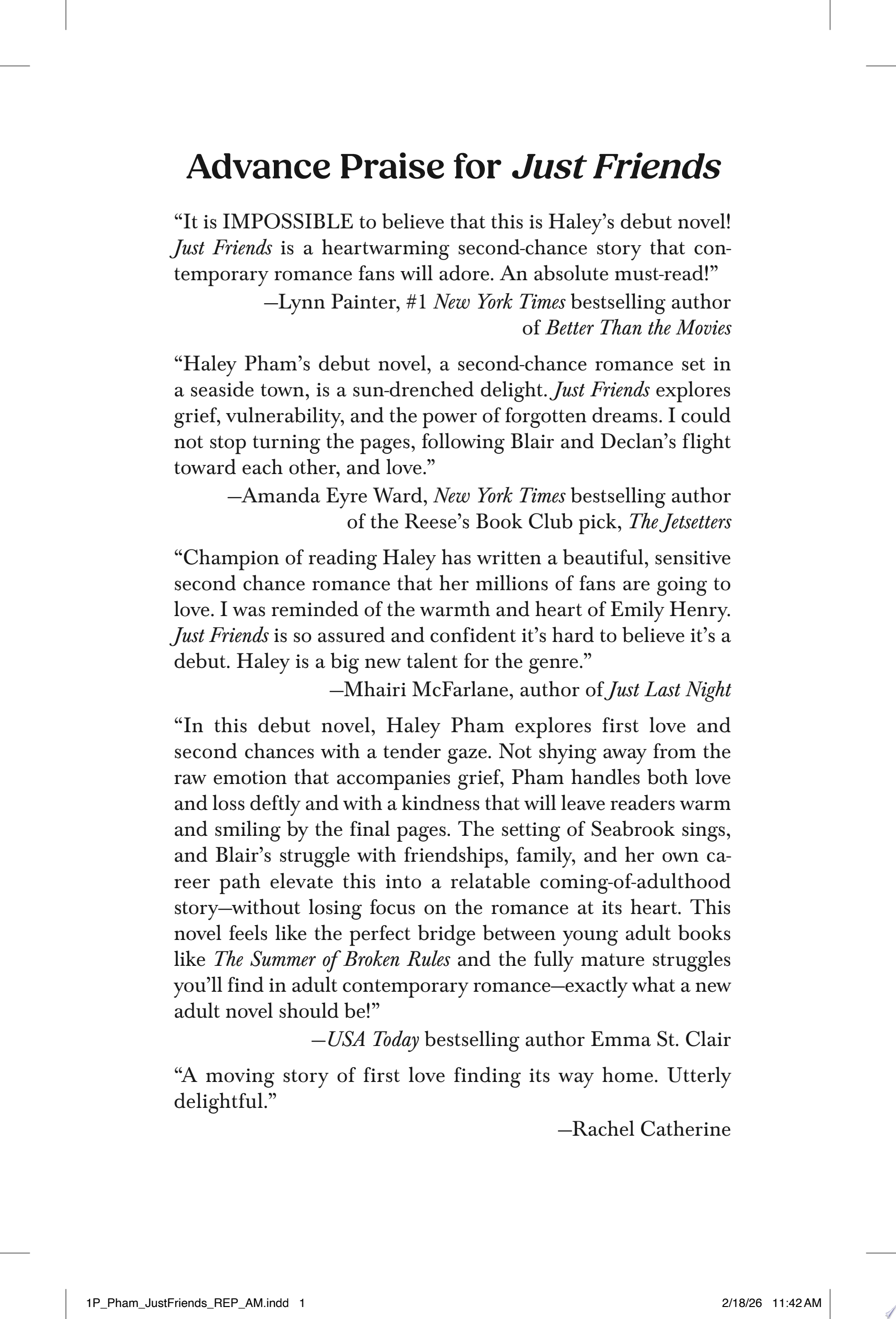 Image for "Just Friends"