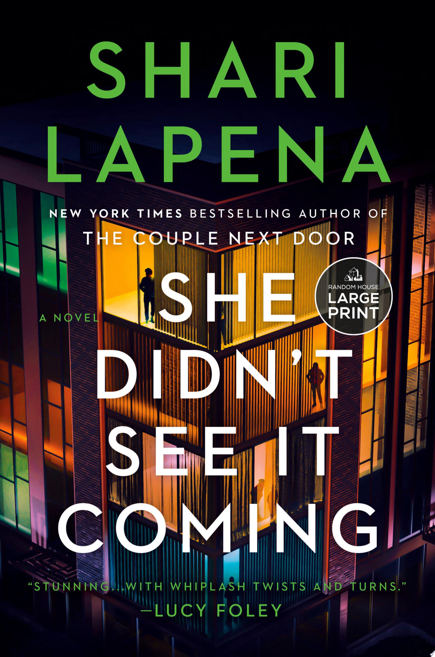 Image for "She Didn&#039;t See It Coming"