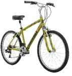 Black and yellow bicycle for adults