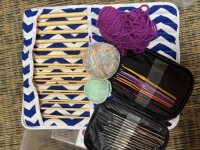 Fiber Art Kit at the library
