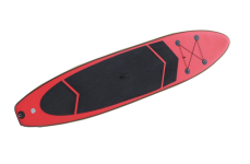 Pink and black stand up paddleboard