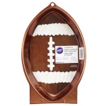 Football shaped cake pan