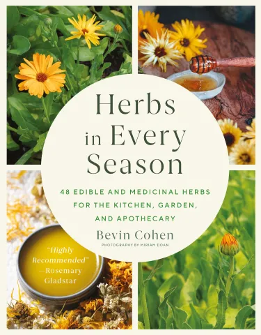 Book Cover for Bevin Cohen's book Herbs in Every Season 