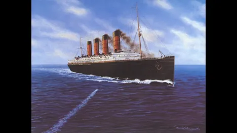 Picture of The Lucy - The Lusitania ship.