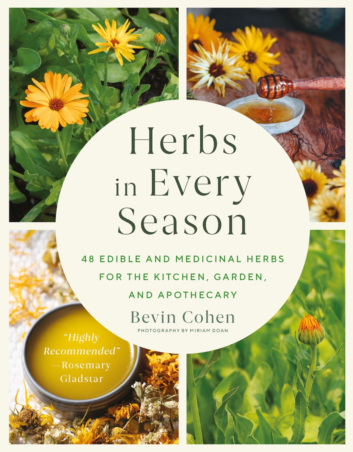 Book Cover for Bevin Cohen's book Herbs in Every Season 