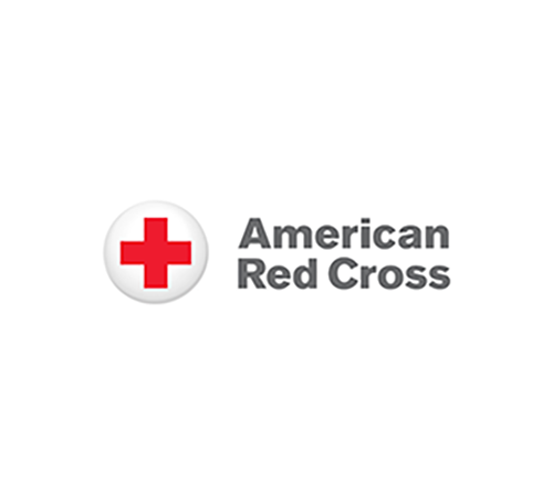 American Red Cross logo with red cross