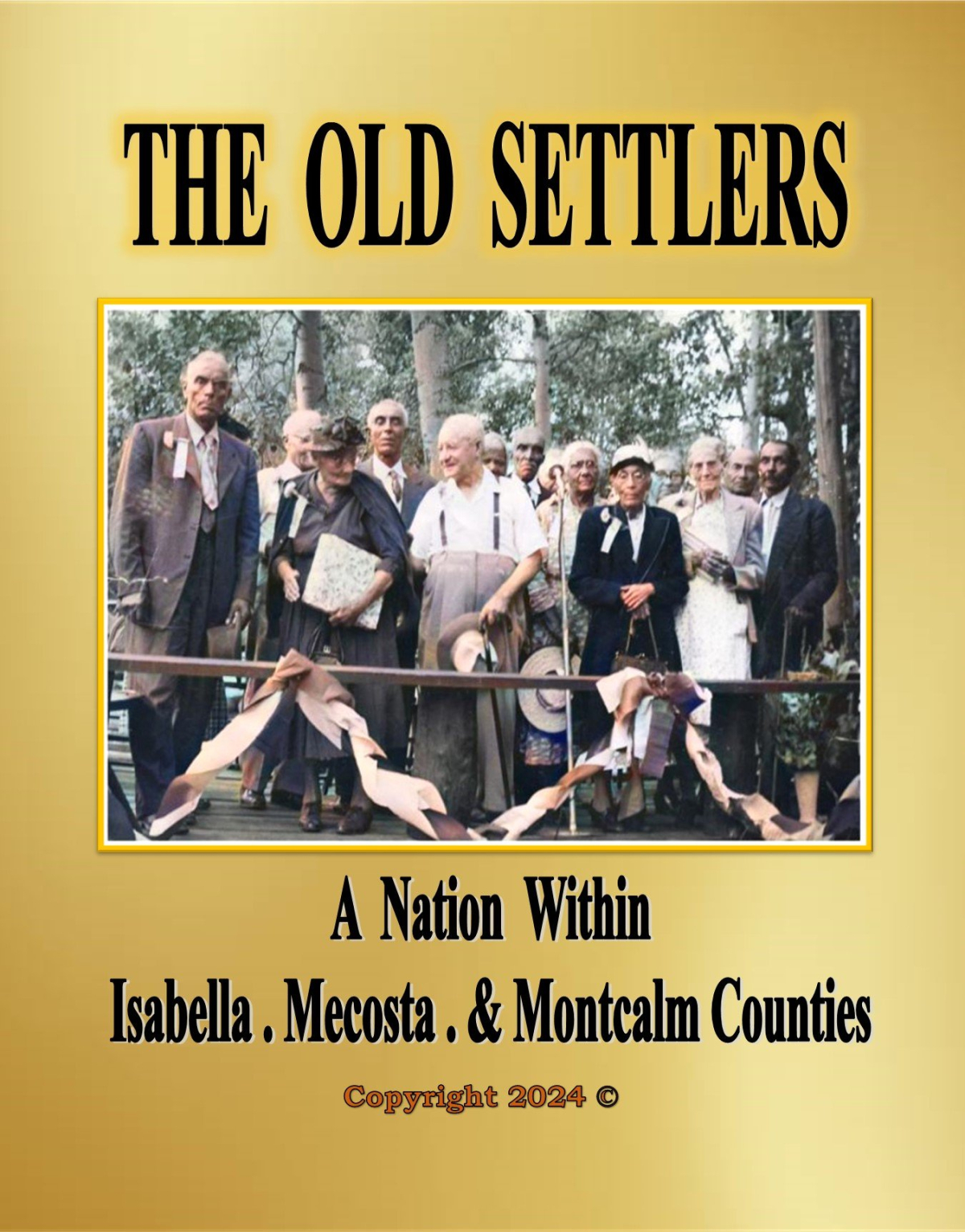 Book cover image about the history of the Old Settlers 