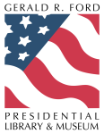  Gerald R. Ford Presidential Museum and the American flag museum pass logo
